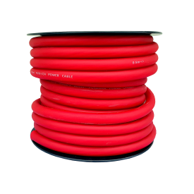 4Connect czerwony kabel zasilający 50 mm2