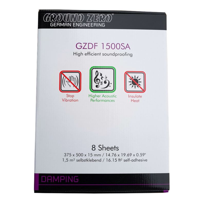 Ground Zero GZDF 1500SA-PRO