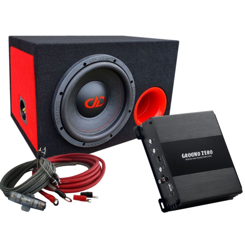 DD Audio Redline DD210 D4 Bass Kit-BR